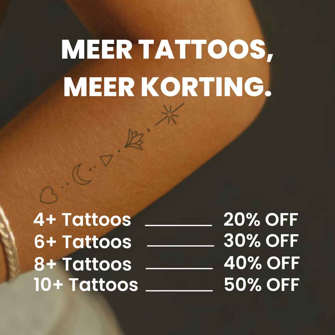 Tattastic Tijdelijke Tatoeages Realistische 2 weken tattoos